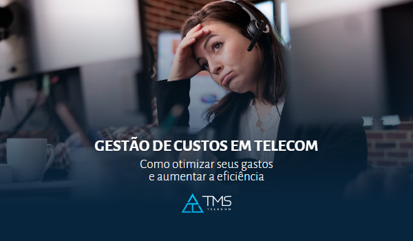 Gestora Preocupada Com Os Custos Com Telecom Em Sua Empresa Pensando Em Entrar Em Contato Com A TMS Telecom